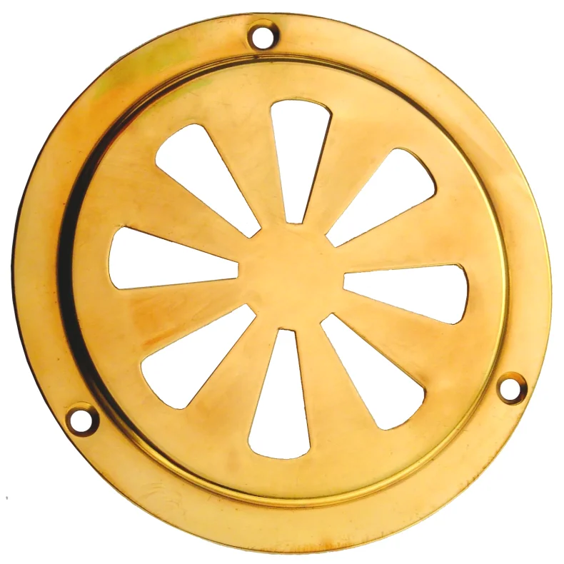 Schwepper Messing ventilrist rund 100 mm