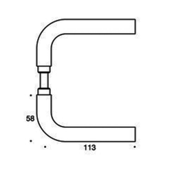 Randi drgreb L-form 18mm 7021.00AB RS
