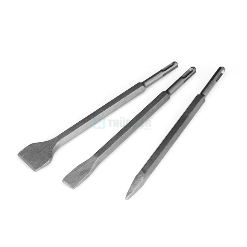 Mejsels�t spids + flad + bred SDS+