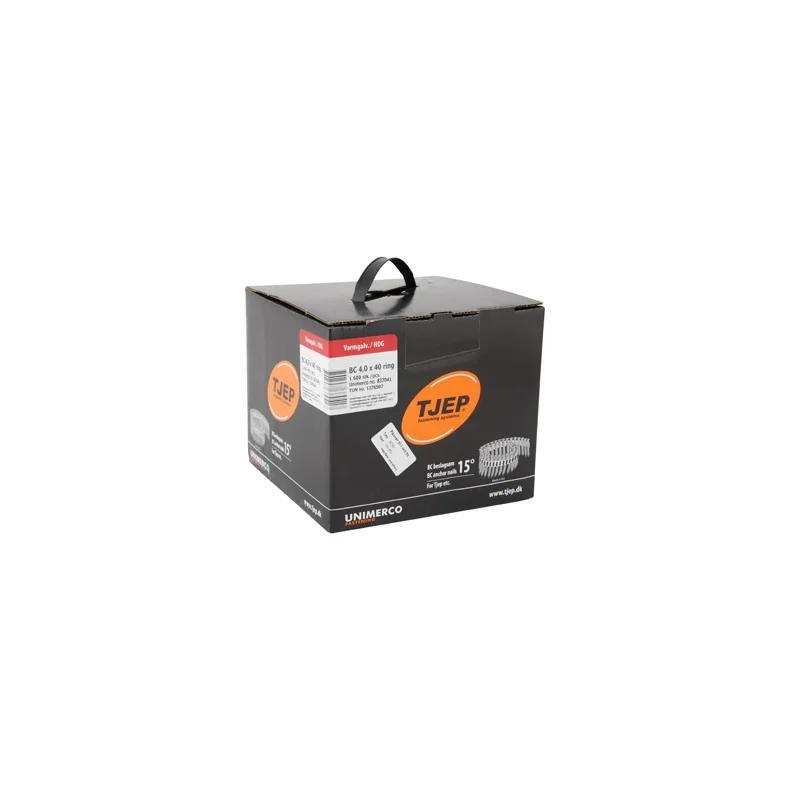 Varm-glv.tromle beslagsm 40/40 1600 stl (837041)