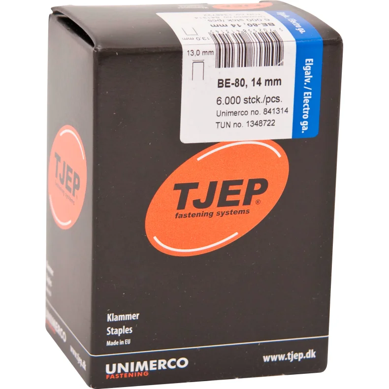Tjep Klammer BE- 80/14 mm a' 6000 (841314)