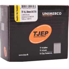 Tjep Rustfri dykkere f-16-38mm 2500 (842139)