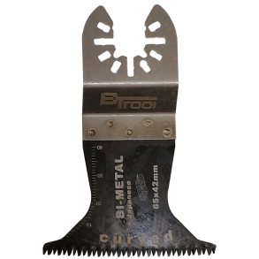 10 stk Multicutterklinge 65x42 BIM Curved til tr