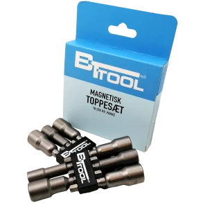 Magnetisk toppes�t 8/10/11/12/13 mm - 10 dele