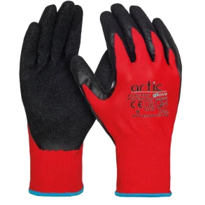 AMS Artic handske r�d str 9