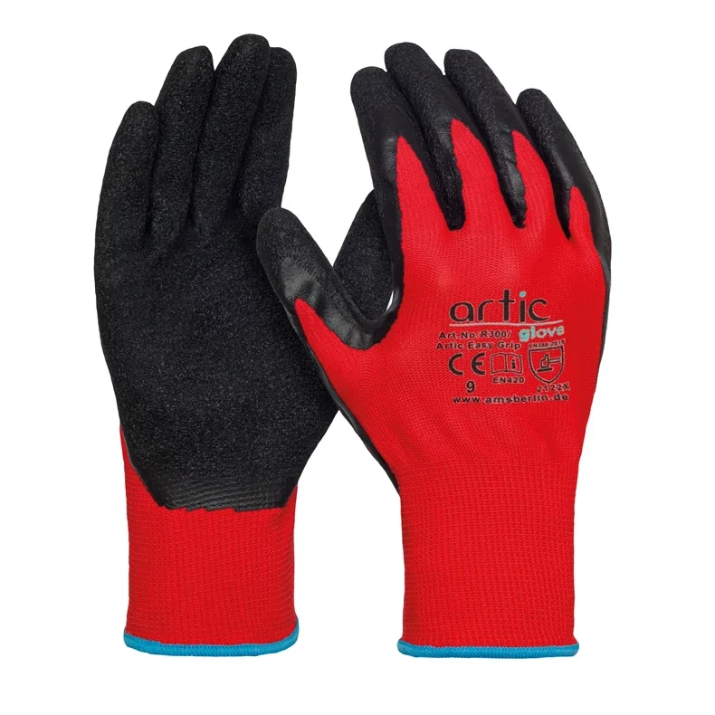 AMS Artic handske r�d str 9