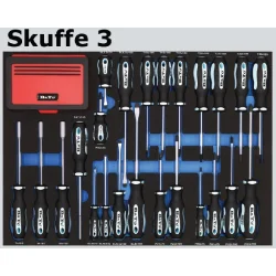 BATO v�rkt�jsvogn 7 skuffer (92008)