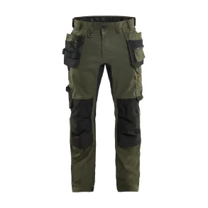 Bl�kl�der Craftsman Bukser M/Stretch C48 Skovgr�n