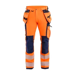Bl�klader HIGH-VIS Buks Orange/Marinebl� C58
