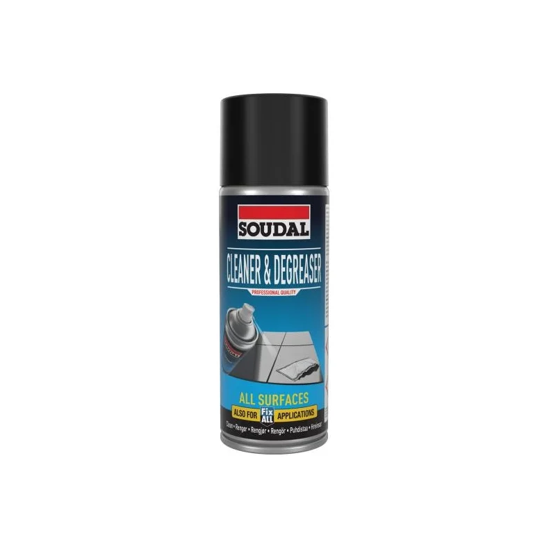 Soudal Cleaner & affedter spray 400 ml