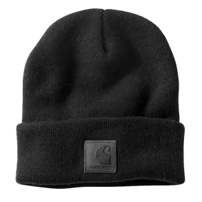 CARHARTT Hue Sort Med L�der Logo