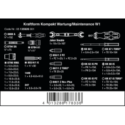Wera 1/4" all round st  35 dele (05135926001)