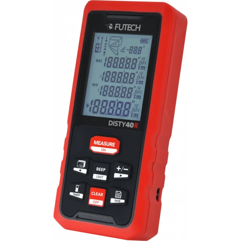 Futech Disty afstandsmler 40m Rd strle