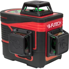 Futech MC3D kompakt krydslaser - grn strle