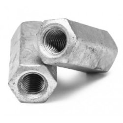 Varmforsinket forbindelsesmtrik 10x50mm