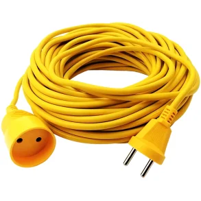 Forlngerledning gul 10 mtr