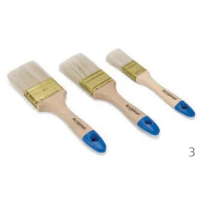 Pensels�t 3 stk flade lak