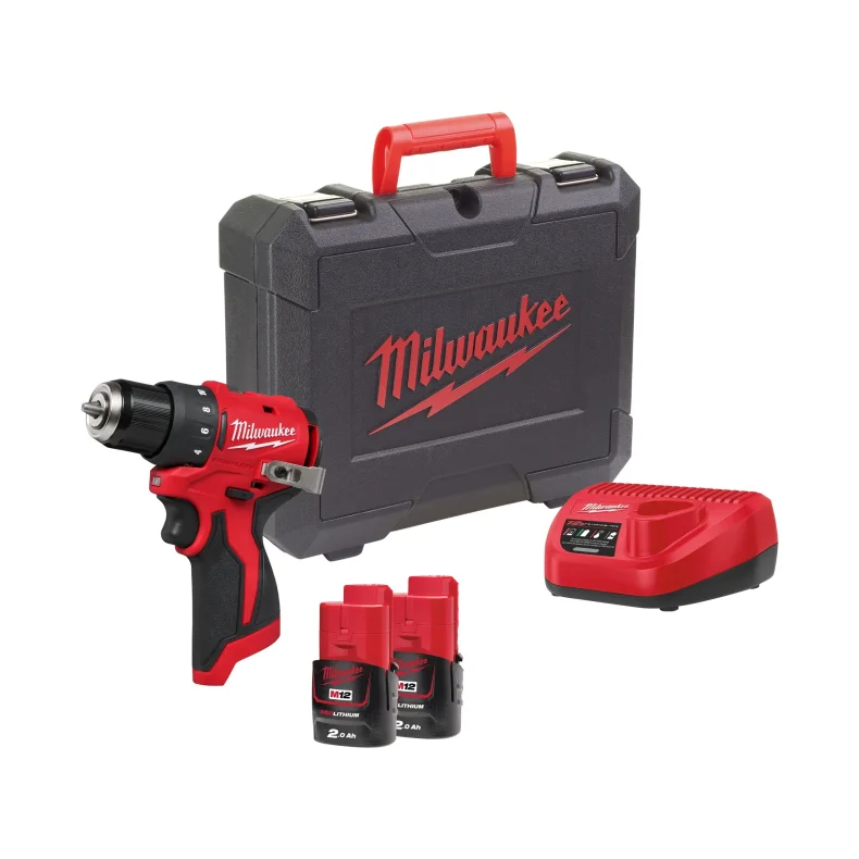 Milwaukee akku. boremaskine(M12BLDDRC-202)
