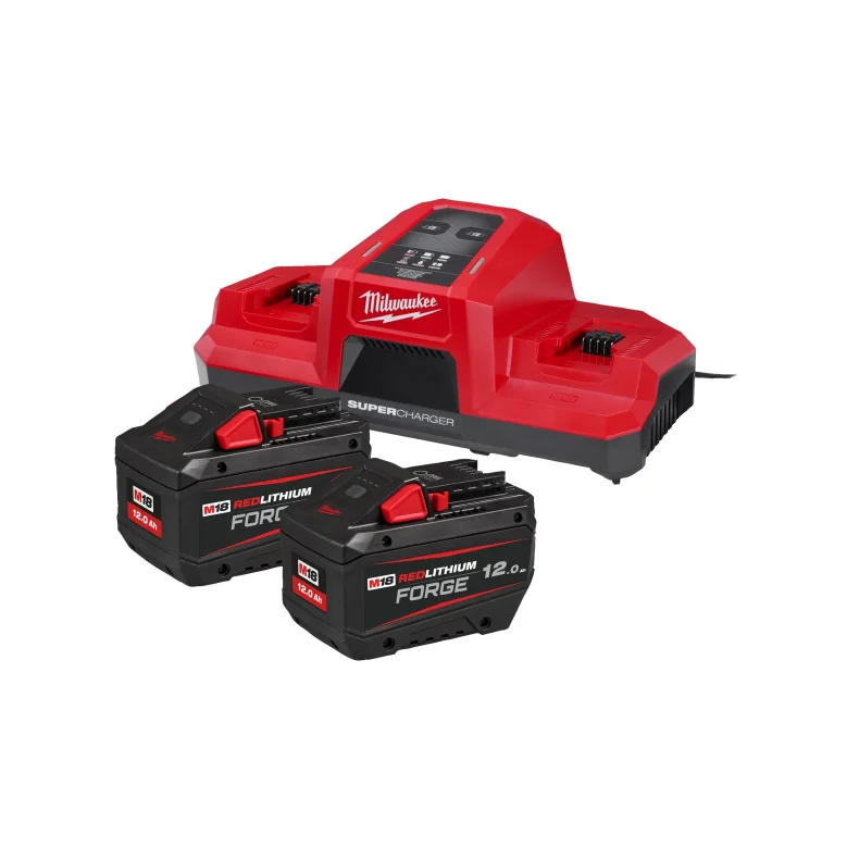 2 stk 12ah Forge batterier + M18 DBSC lader