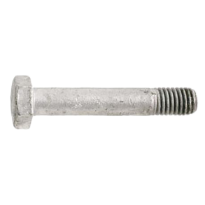 Varmgalvaniseret maskinbolt 8x70mm