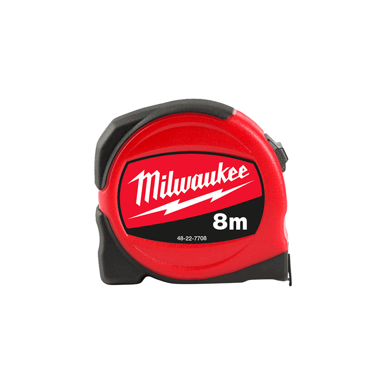 Milwaukee slimline målebånd 8 mtr (48227708)