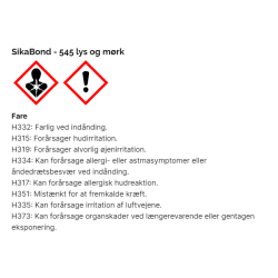 Pu lim sikabond 545 750 ml - lys D3