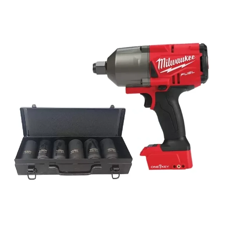 Milwaukee M18 ONEFHIWF34 + Slagtoppest