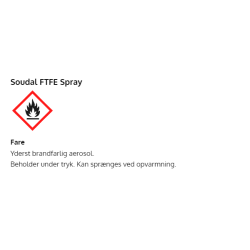 Soudal teflonspray 400 ml
