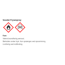 Soudal frysespray 400 ml