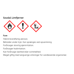 Soudal limfjerner spray 400 ml
