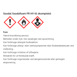 Soudafoam FR brandskum 750 ml til NBS pistol