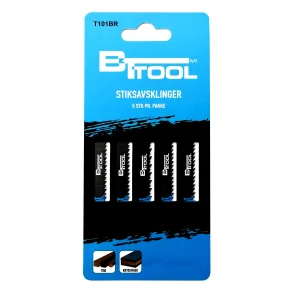 Stiksavklinger HCS-SK5 100 mm - 5 stk pakke