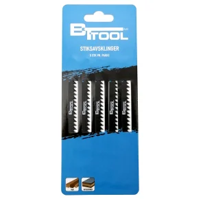 Stiksavklinger HCS 132 mm - 5 stk pakke