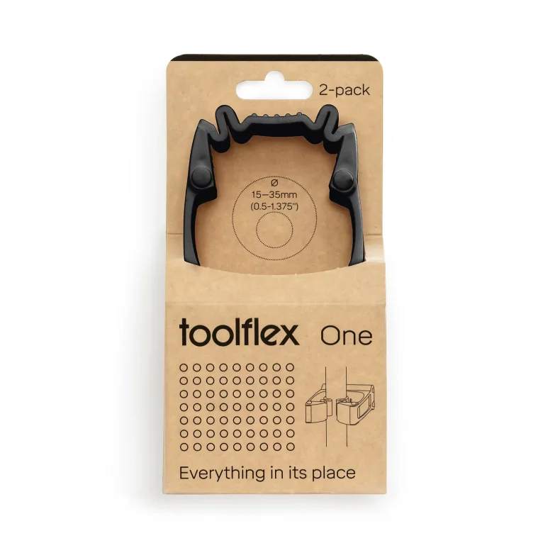 Toolflex holdere 2 stk incl adapter