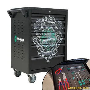 Wera v�rkt�jsvogn tool rebel - Special Edition