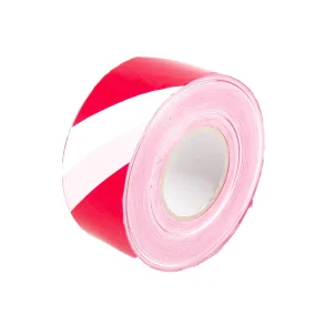 Afsprringsbnd rd/hvid 500m