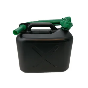 Benzindunk sort plast 5L