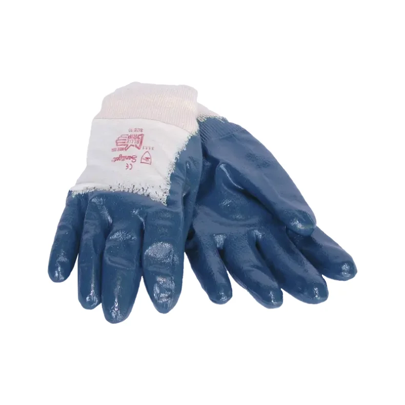 Blue grip handske str 10