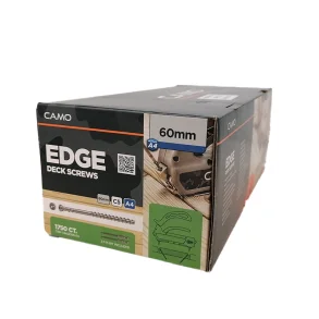 Camo terrasseskrue 4x60 A4 - pk med 1750 stk