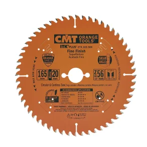 Cmt hm rundsavklinge 165x20 mm td56