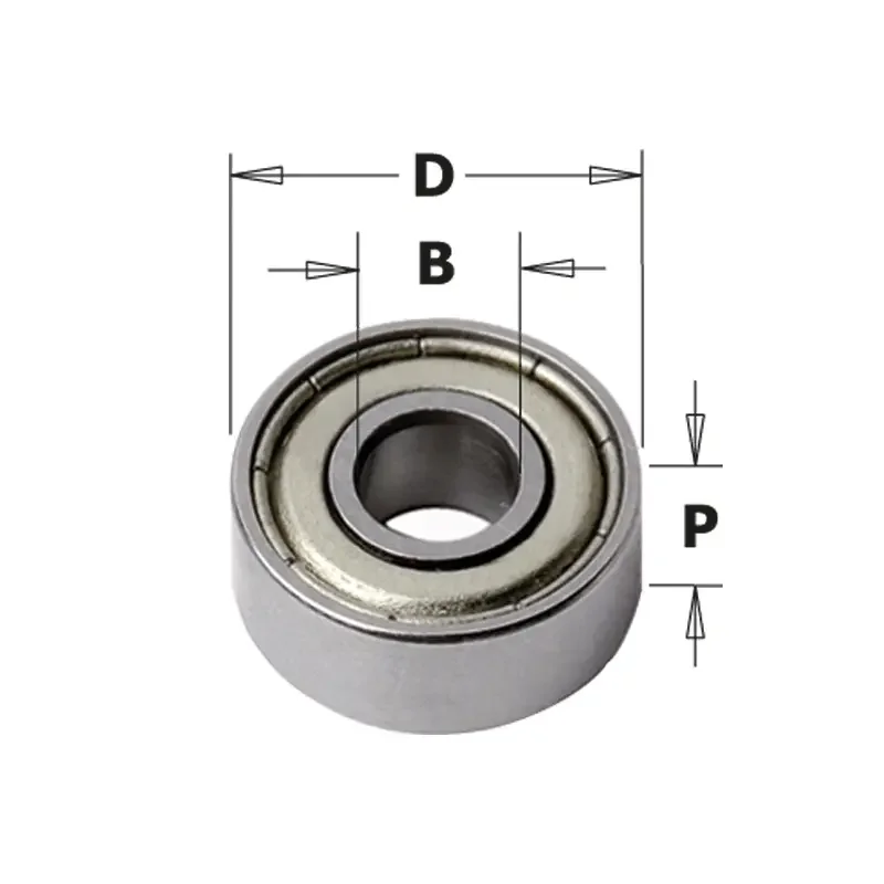 CMT ORANGE TOOLS Nutfräser HM D=16x31,7mm S=12mm - Hochleistungsfräser Für Präzise Nuten