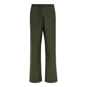 ELKA Regnbukser Dry Zone PU Oliven Str.2XL