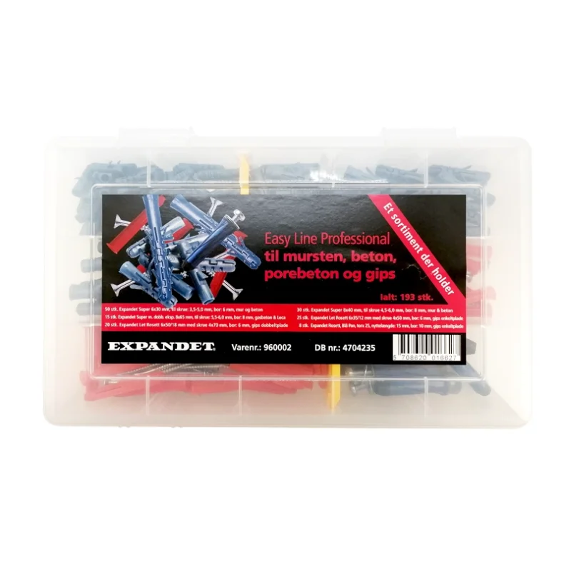 Expandet easy line pro sortimentske