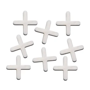 Flisekryds hvid til 3mm fuge 250 stk