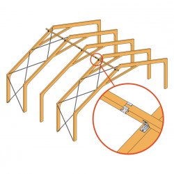 Galv. gerberbeslag GERB150