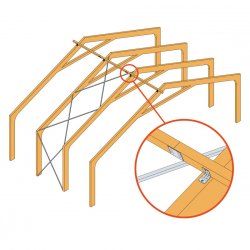 Galv. gerberbeslag GERW140W