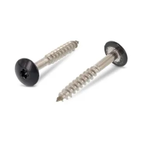 100 stk Facadeskruer A2 4,8 X 38 mm gr� RAL7016