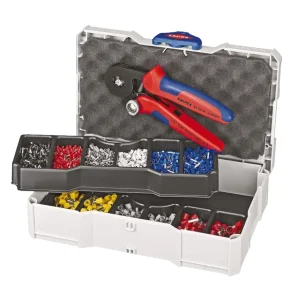 Knipex crimpetang inkl.terminalrrsort.