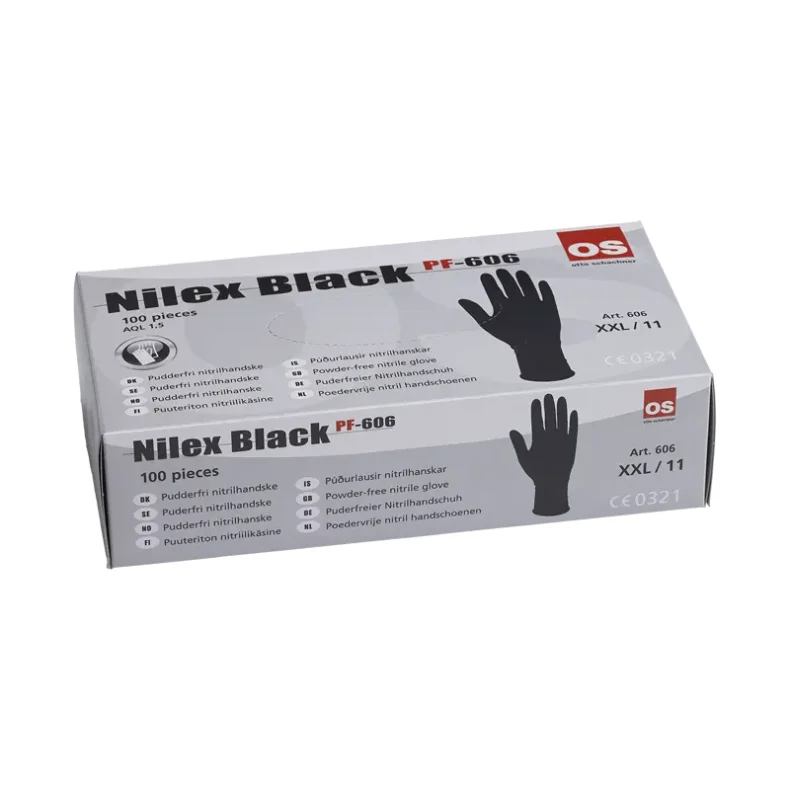 Nilex Black, PF, sort str 11