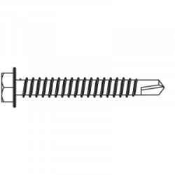 El-galv. pladeskrue 6kt hoved 4,8x38 mm - 500 stk